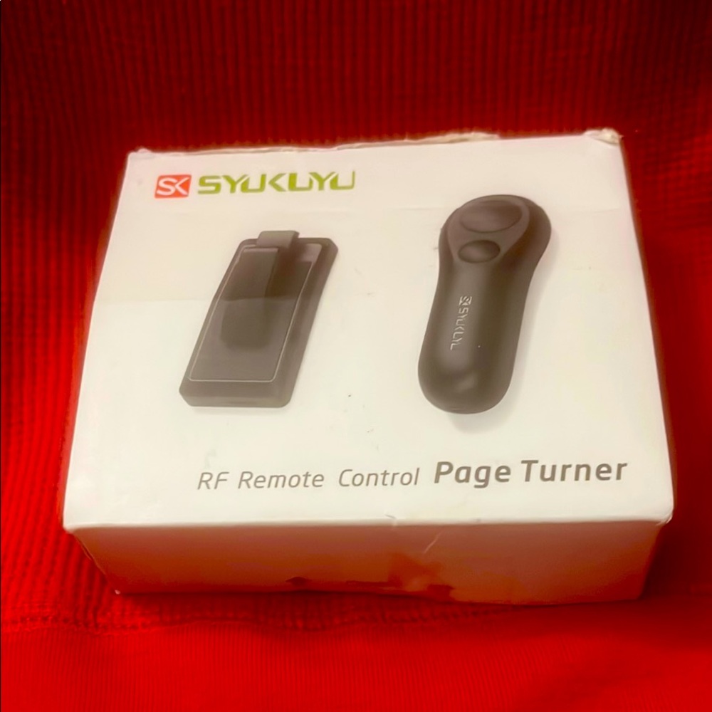 RF Remote Control Page Turner